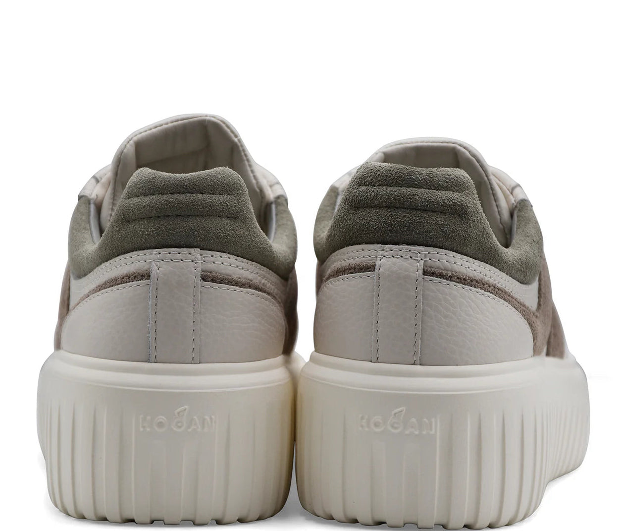 Hogãn donna beige e fango
