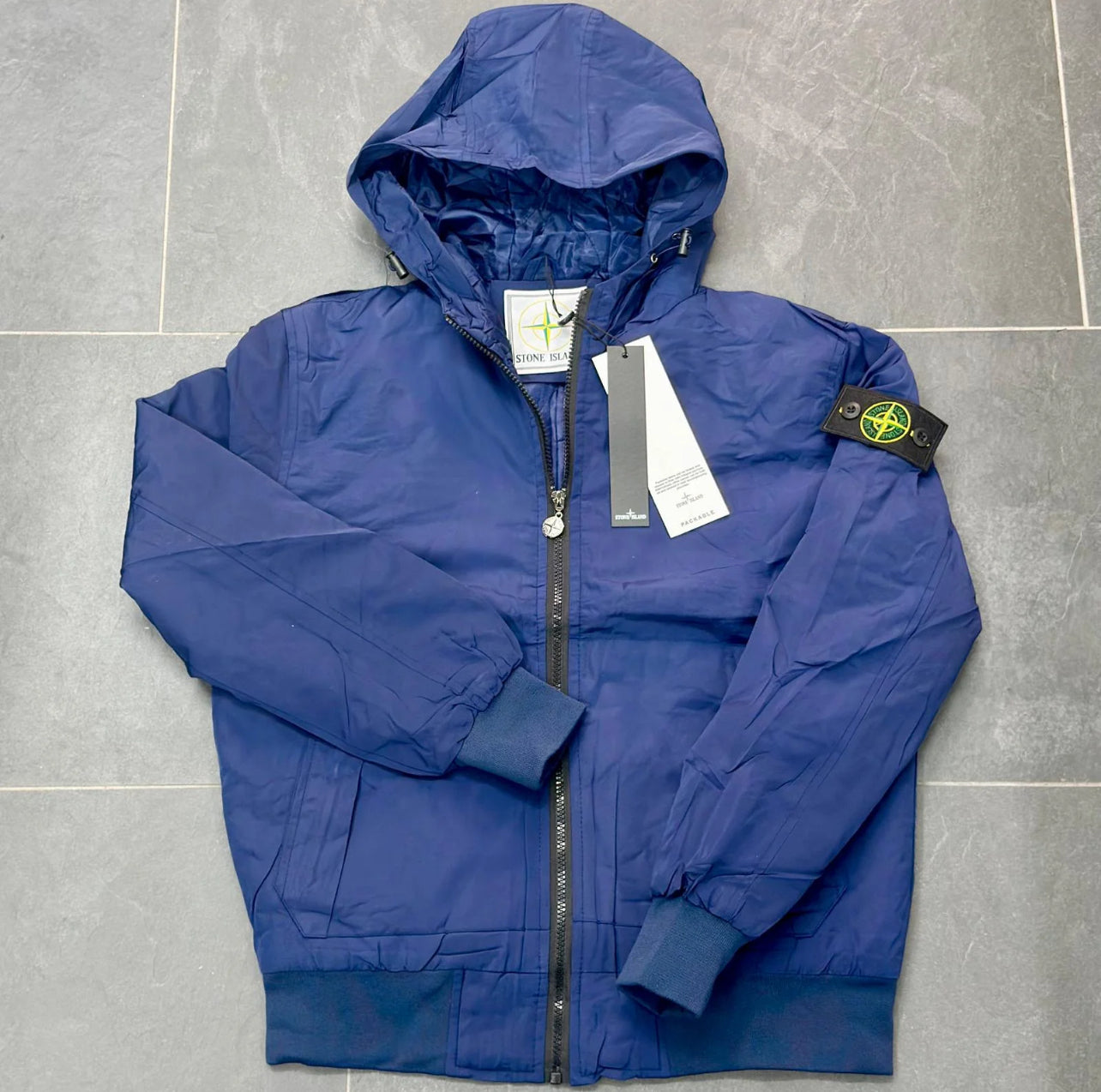 GIUBBINO STONE ISLAND UOMO PRIMAVERA/ESTATE BLU