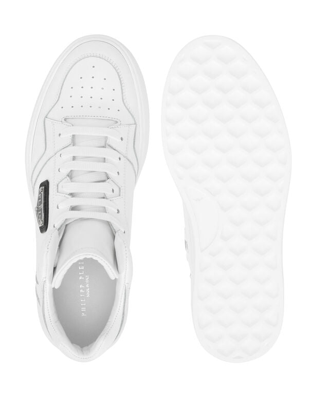 Nappa Leather Mid Top Sneakers DONNA