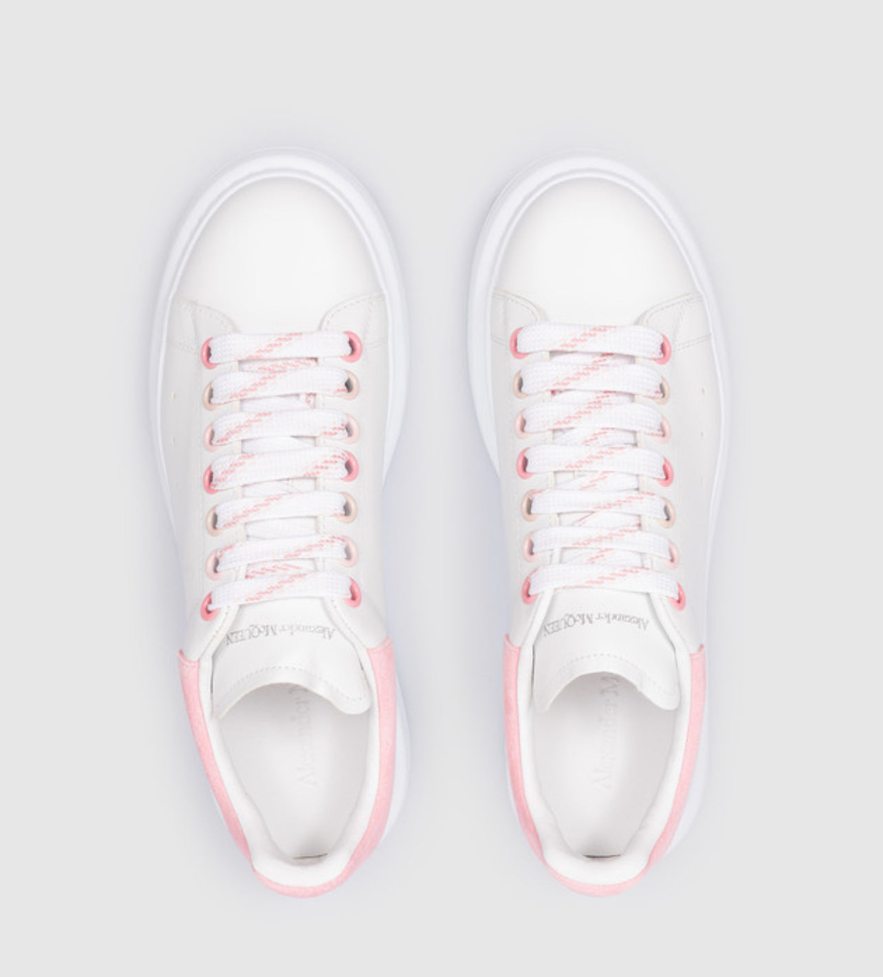 ALEXANDER MCQUEEN BIANCHE CON ROSA