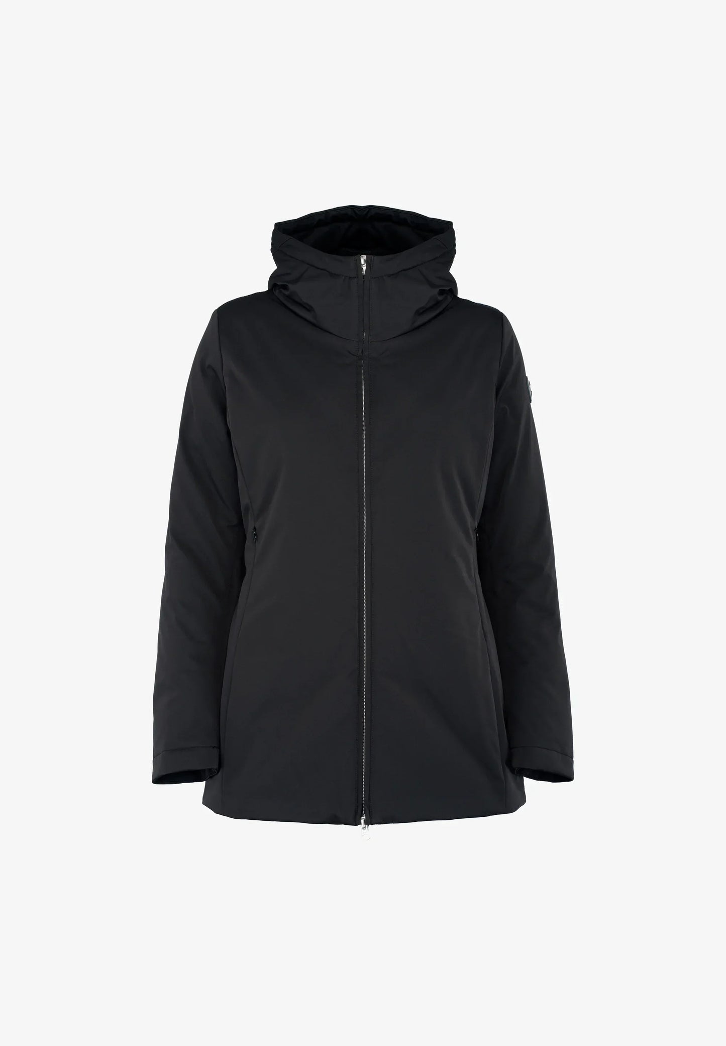 COLMAR DONNA NERO  IMPERMEABILE CON CAPPUCCIO (100gr)