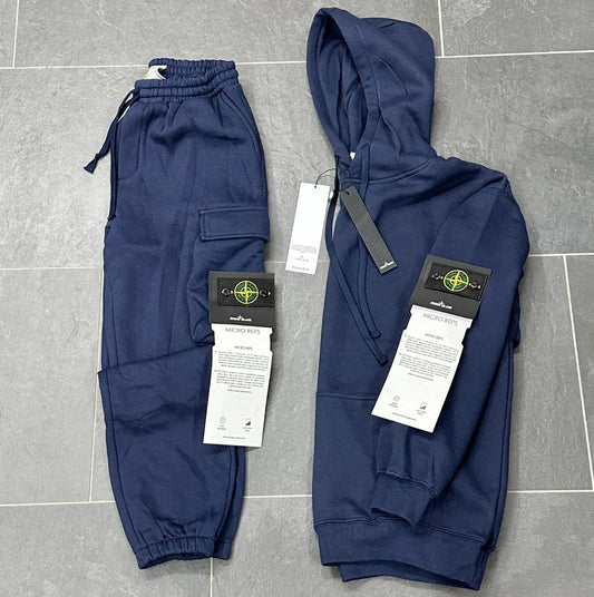 TUTA STONE ISLAND UOMO BLU