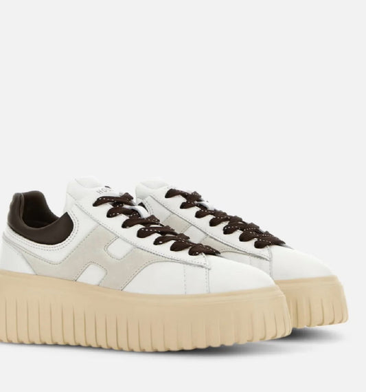Hogãn donna beige e nero