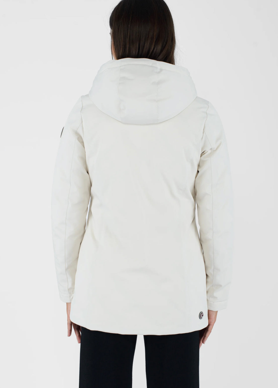 COLMAR DONNA BIANCO  IMPERMEABILE CON CAPPUCCIO (100gr)