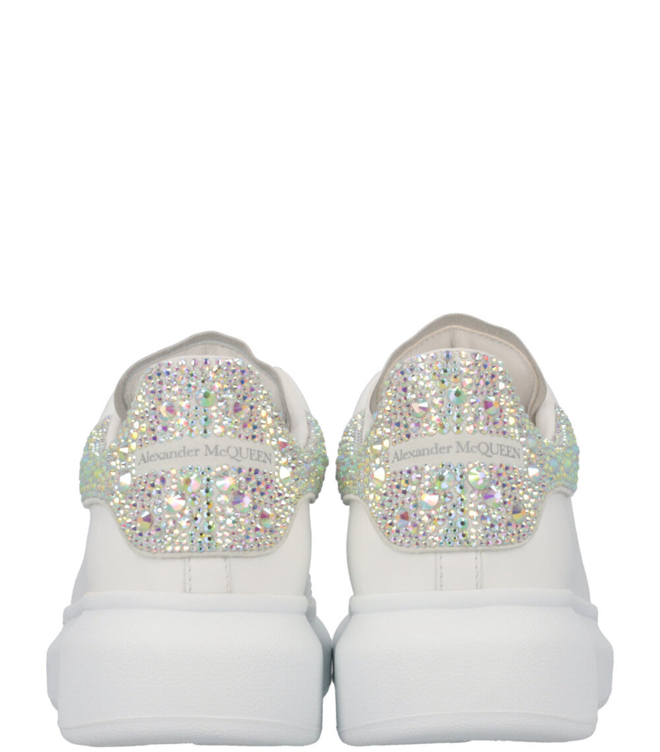 ALEXANDER MCQUEEN CON STRASS GRIGIO