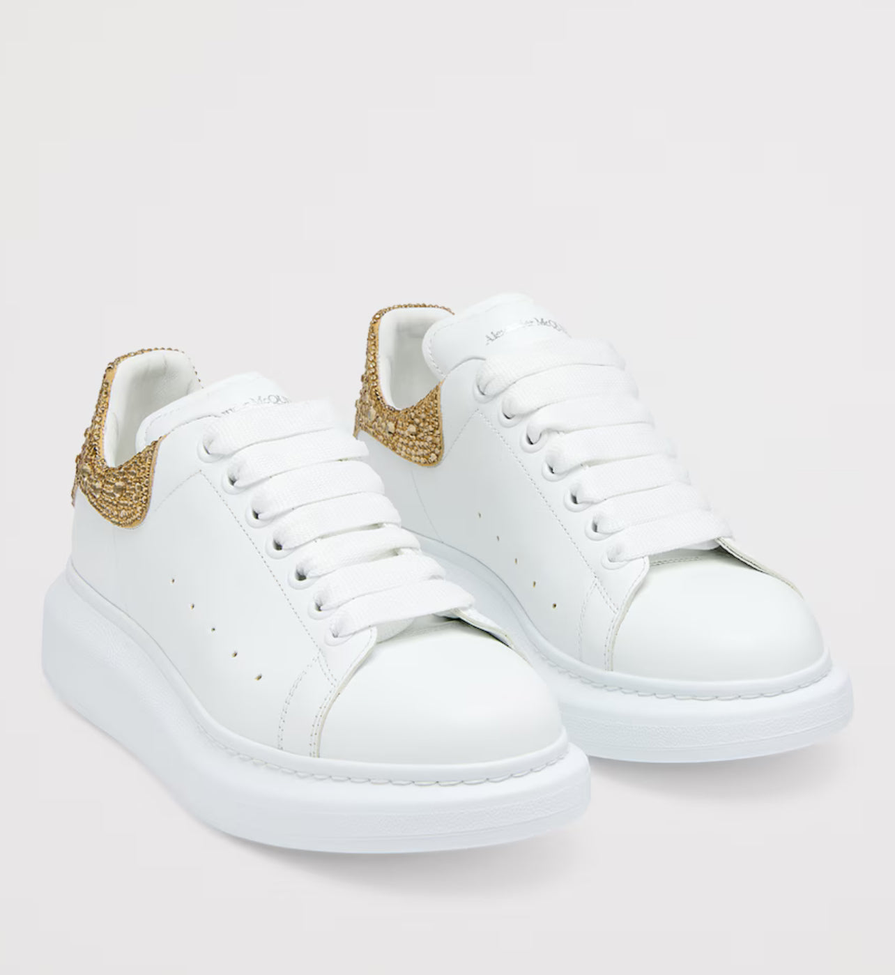 ALEXANDER MCQUEEN CON STRASS ORO