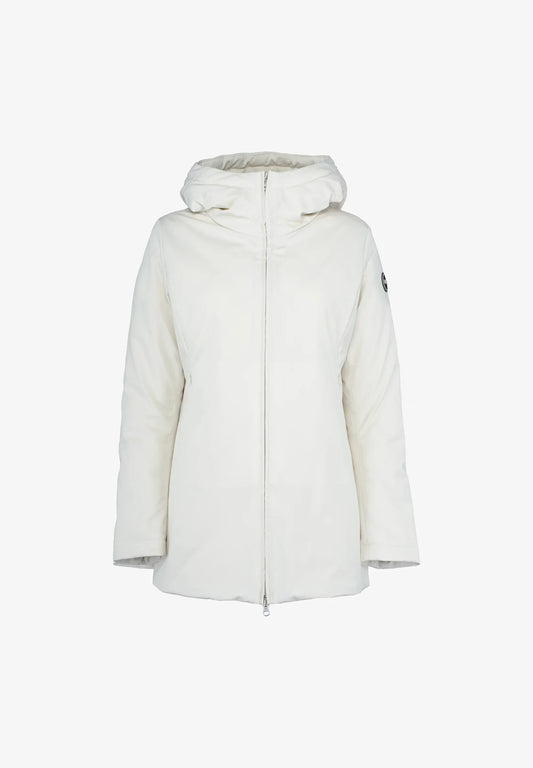 COLMAR DONNA BIANCO  IMPERMEABILE CON CAPPUCCIO (100gr)