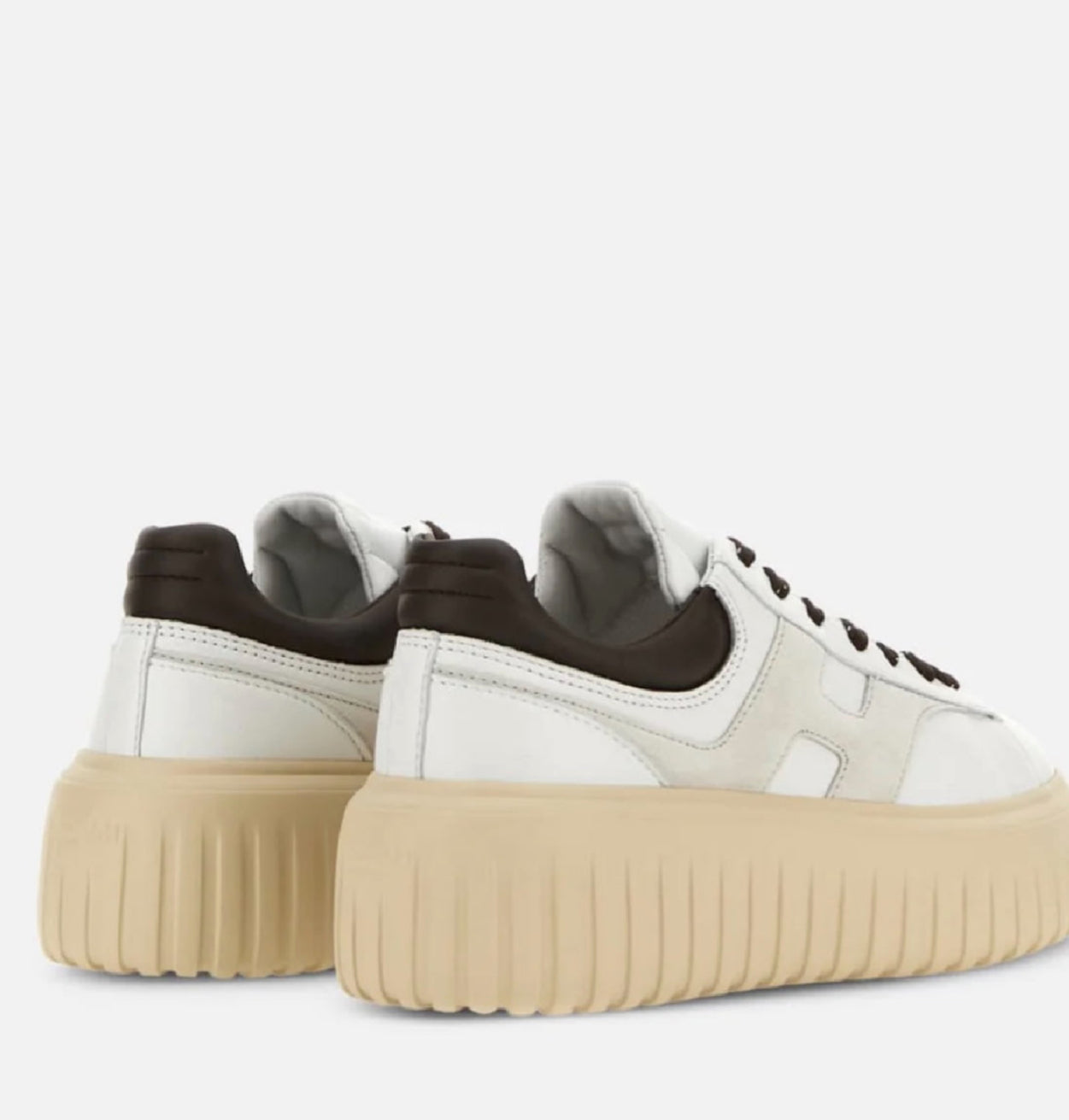 Hogãn donna beige e nero