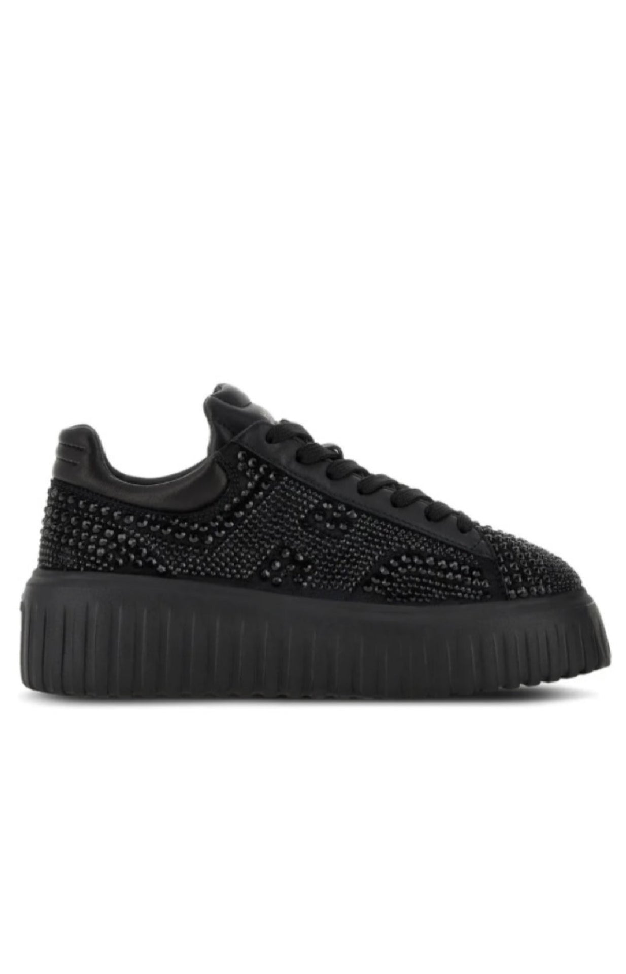 Hogãn donna nera con strass