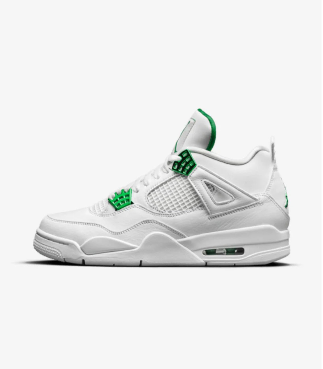 Air Jordan 4 Mettalic Green