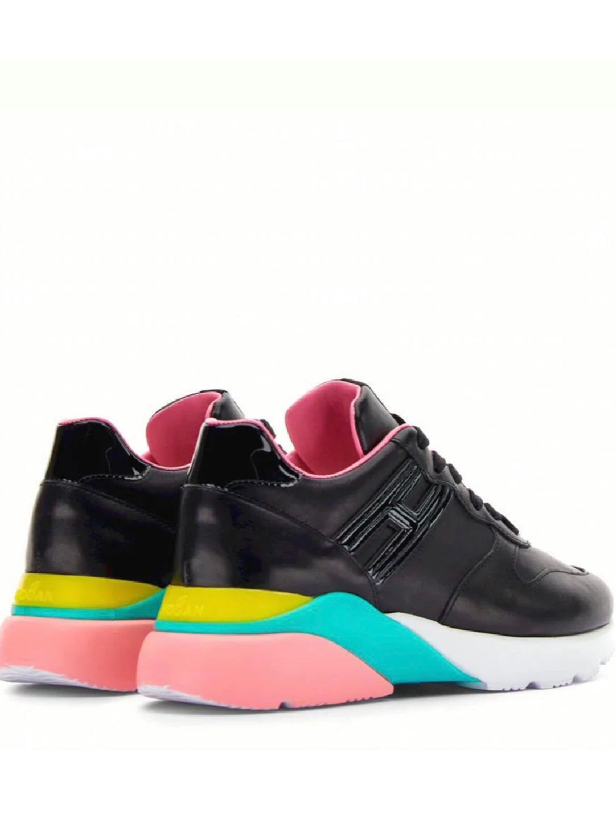 Hogãn donna nera multicolor