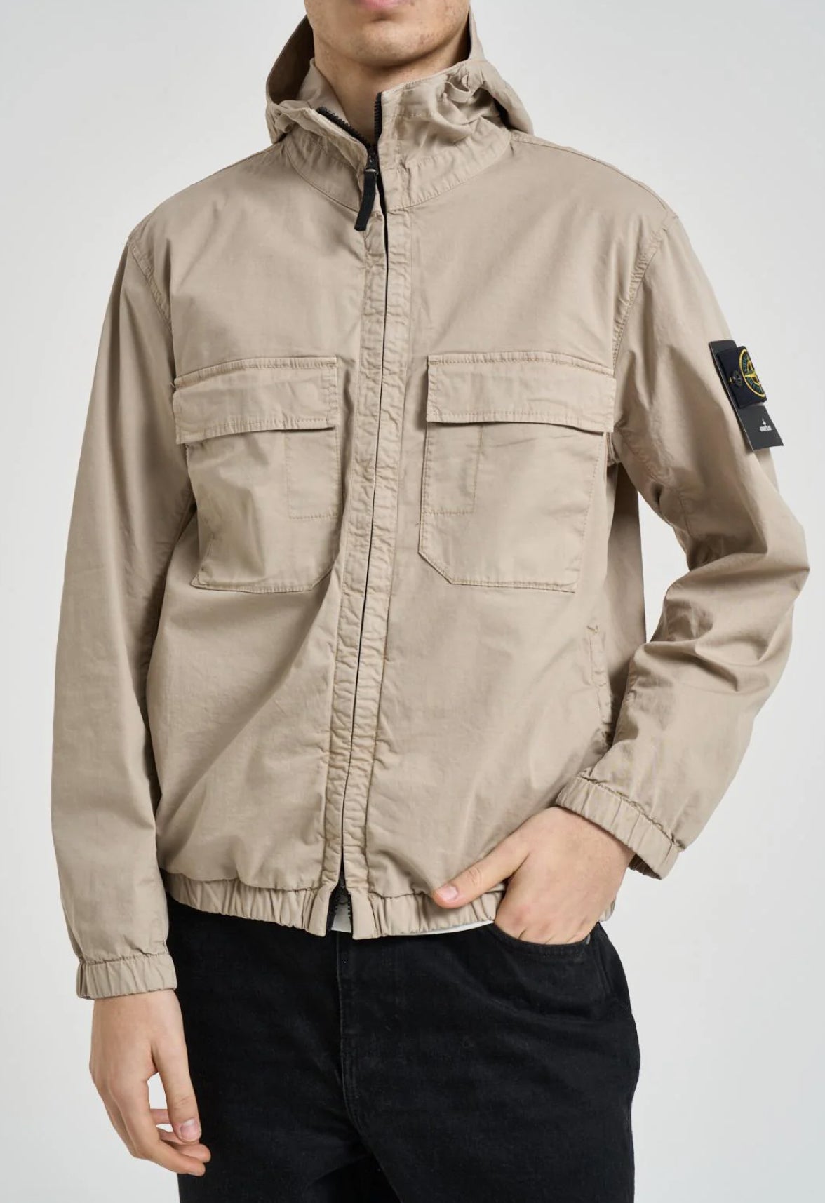 GIUBBINO STONE ISLAND UOMO PRIMAVERA/ESTATE BEIGE