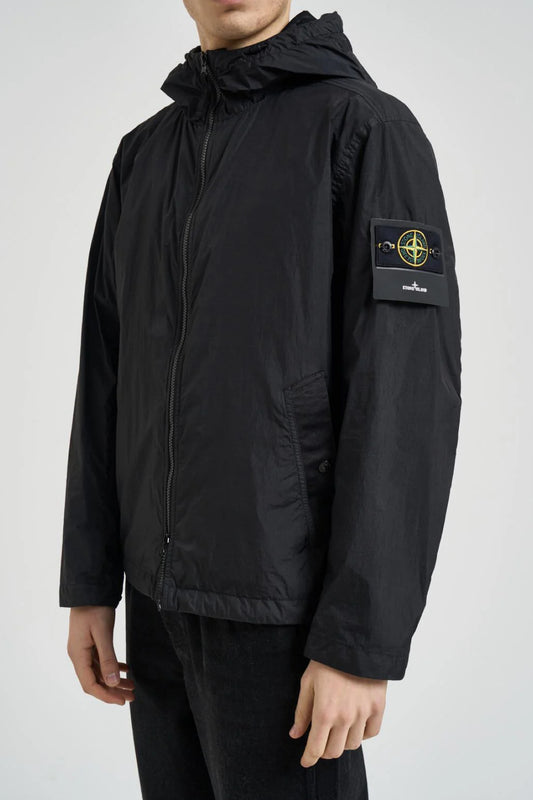 GIUBBINO STONE ISLAND UOMO PRIMAVERA/ESTATE NERO