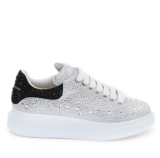 ALEXANDER MCQUEEN CON STRASS GRIGIO RETRO NERO