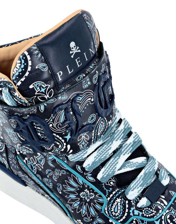 Hi-Top Sneakers Paisley