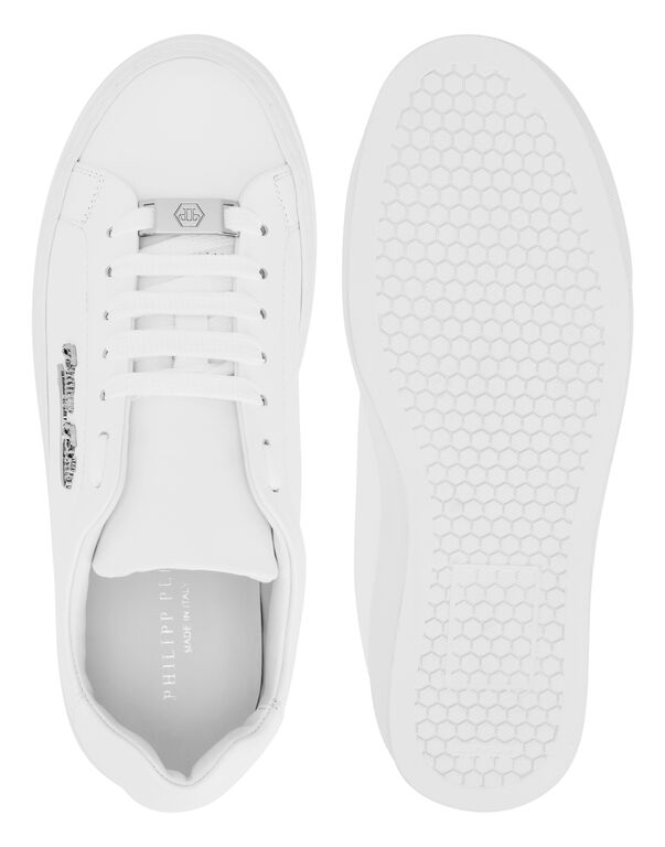 Nappa Leather Lo-Top Sneakers Signature DONNA