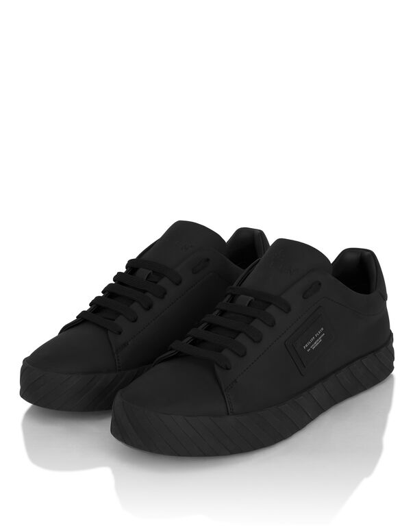 Nappa Leather Low-Top Sneakers Placcar DONNA