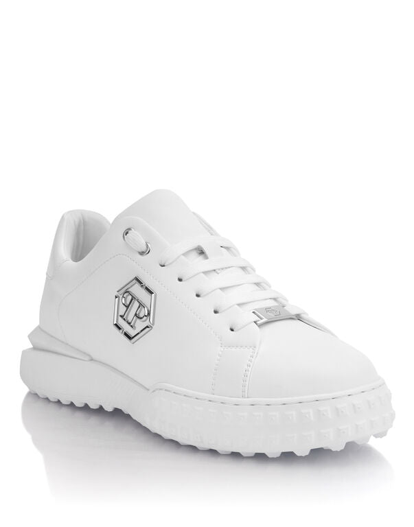 Nappa Leather Low-Top Sneakers Hexagon DONNA