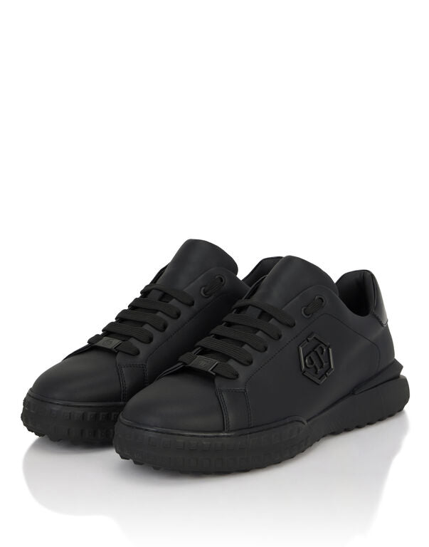 Nappa Leather Low-Top Sneakers Hexagon DONNA