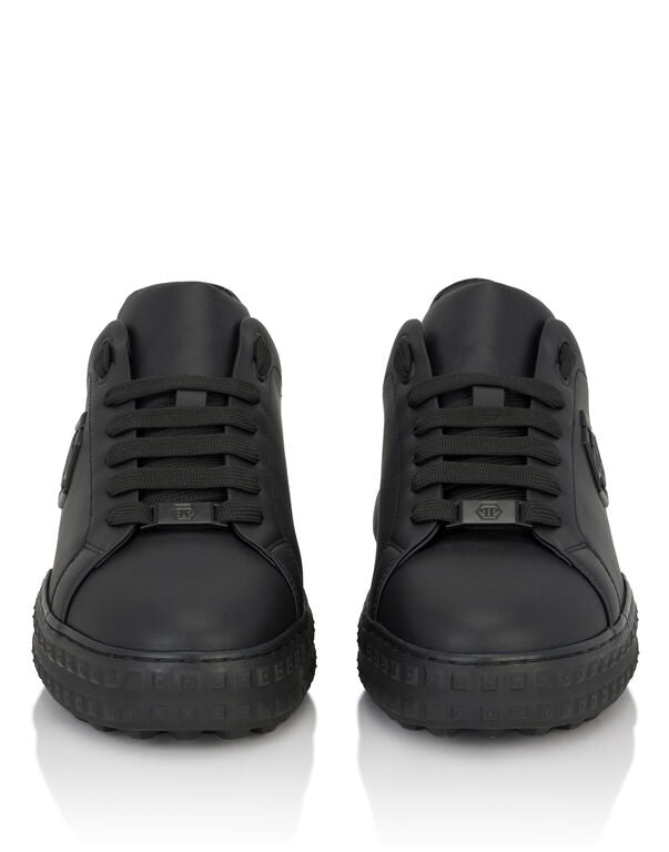 Nappa Leather Low-Top Sneakers Hexagon DONNA