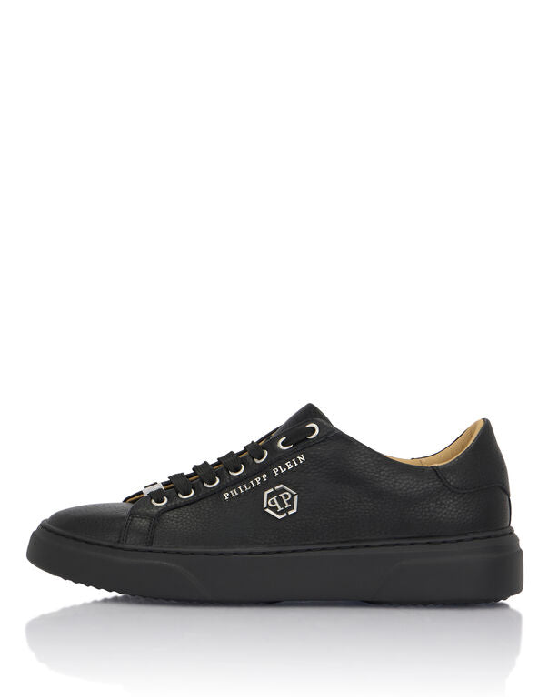 Leather Lo-Top Sneakers Hexagon DONNA
