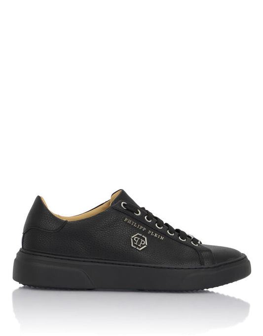 Leather Lo-Top Sneakers Hexagon DONNA