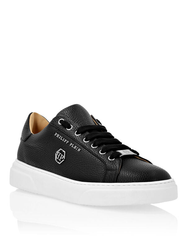 Leather Lo-Top Sneakers Hexagon DONNA