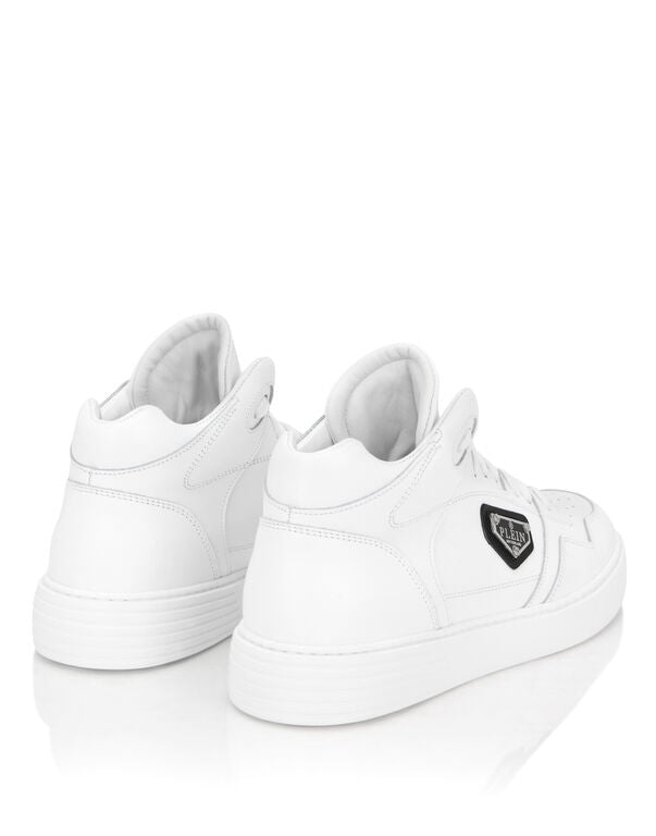 Nappa Leather Mid Top Sneakers DONNA