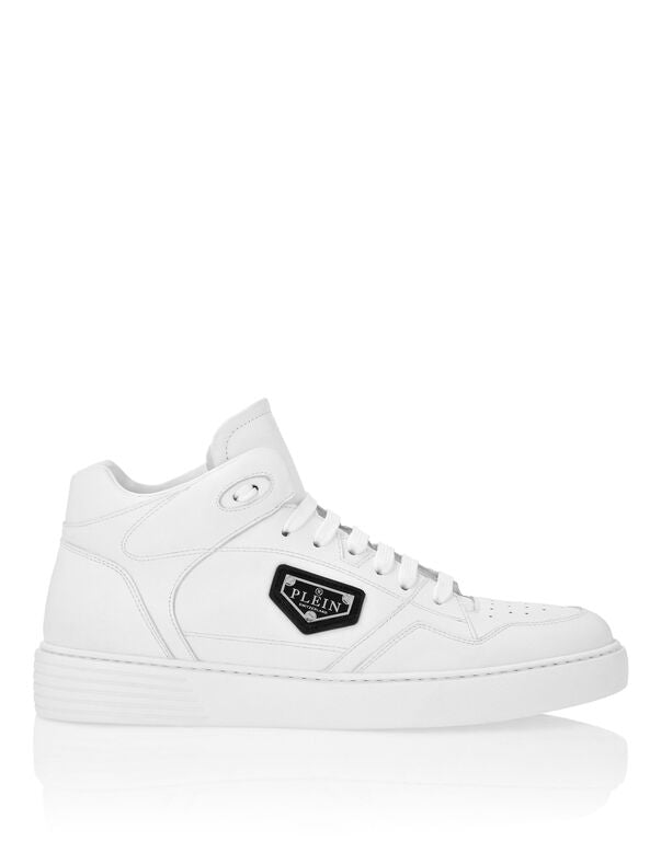 Nappa Leather Mid Top Sneakers DONNA