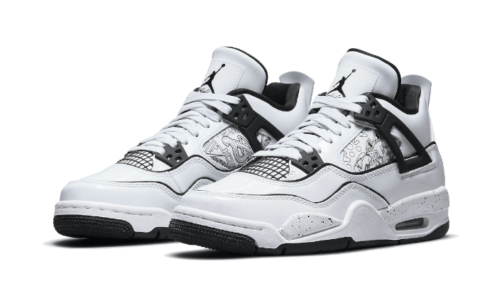 Air Jordan 4 DIY - Nuove e Autentiche al 100%